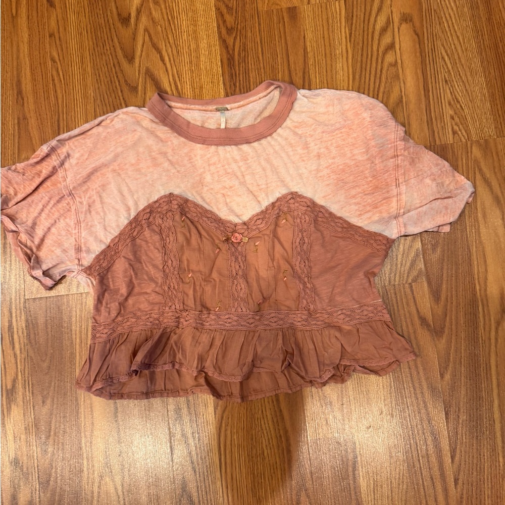 Free People Fall In Love Top